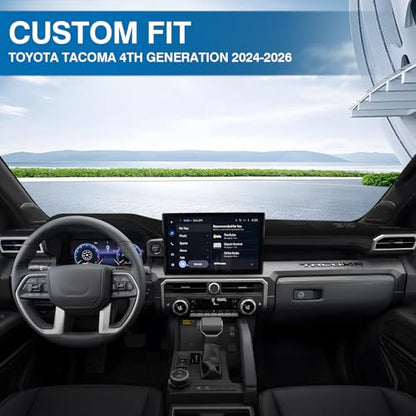 Dash Cover Mat for 【2024 (Tacoma 24-26(Black))
