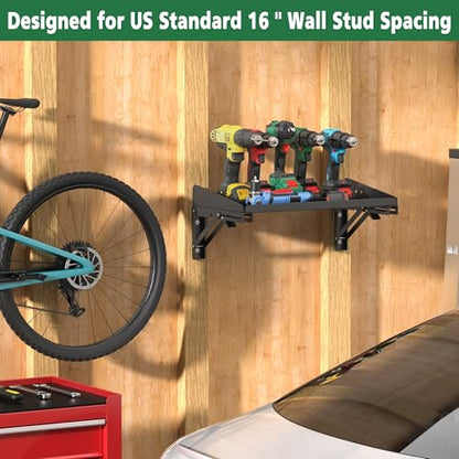 Garage Folding Storage Rack Shelves (200LB Folding Storage Rack Shelves)