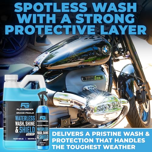 Grand Finale Waterless Car Wash Wax (Waterless Car Wash Spray (1 Gallon))