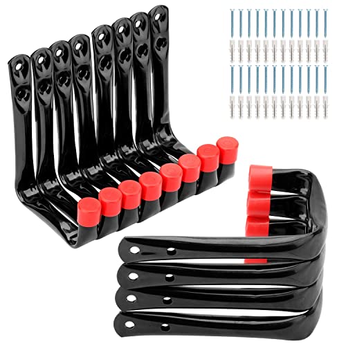 12 Pack Garage Hooks (4.7 Inch x 3.5 Inch)