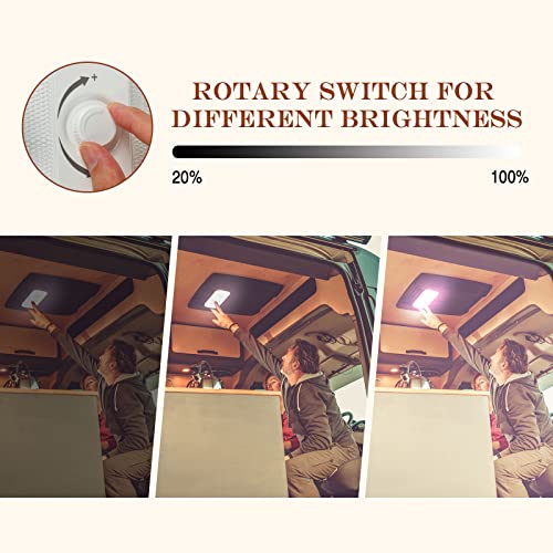 10 Pcs RV LED Dome Lights 1700LM