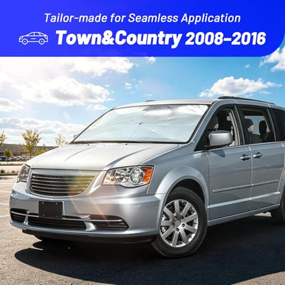 Windshield Sun Shade for Chrysler Town&Country 2008 (Fit for Chrysler Town & Country 2008-2016)