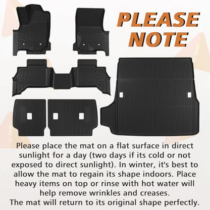 Floor Mats for Toyota 4Runner 2025 2026 (4Runner | 5-Seat | 2025+)