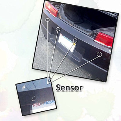 New 4 Parking Sensors LED Display Car Reverse Backup Radar System (1 Pack)
