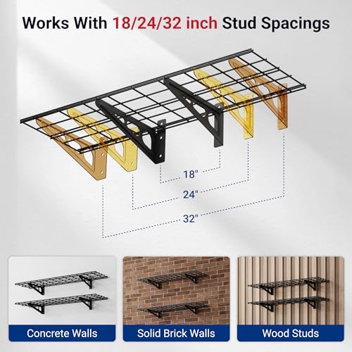 2 Pack 1x4ft 12 (Black / 2 pack-1x4 ft)
