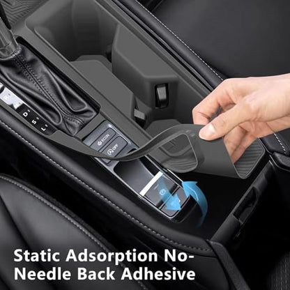 Center Console Silicone Organizer Wrap for Honda Accord 2023 (Black for Center Console Organizer)