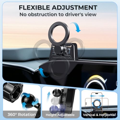 Car Phone Holder for Chevrolet Tahoe 2025 (Fit for 2025-2026 Tahoe, 17.7-Inch)