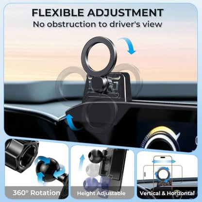 Car Phone Holder for Chevrolet Tahoe 2025 (Fit for 2025-2026 Tahoe, 17.7-Inch)