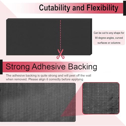 Garage Wall Protector for Car Doors (15.74" x 5.9" x 0.7" 2PACK)