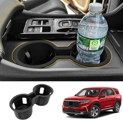 Cup Holder for 2023+ Honda Pilot & 2024+ Ridgeline Passport (Compatible with 2023+ Honda Pilot Black)