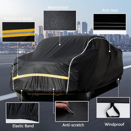 Pickup Truck Cover (Black / Truck-246")