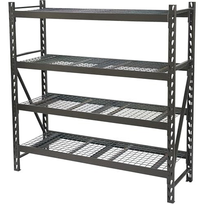 4 Tier Industrial Steel Shelving Unit (4 Tier)