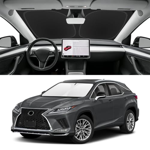 Custom Fit Windshield Sun Shade for Lexus RX 350 450h 2016 (for 2016-2022 Lexus RX)