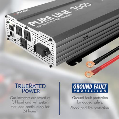 EL3810 Pure Line Inverter 3000 Watt Pure Sine Wave Power Inverter (3000W)