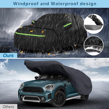 Full Car Covers for 2014 (Black / for Mini Cooper 2014-2025)