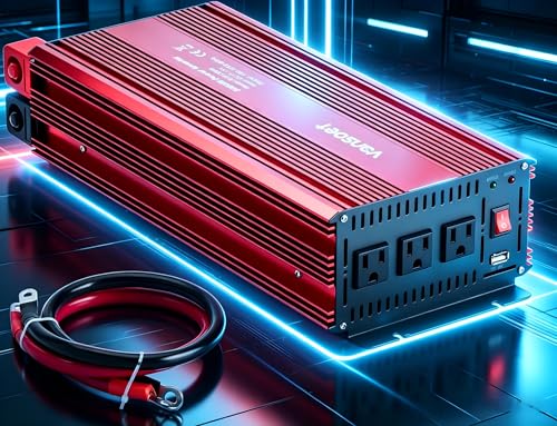 3000W Power Inverter (Red)