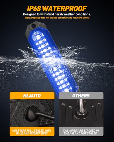 1200T Emergency Strobe Grille Lights (Blue)