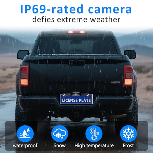 Wireless Backup Camera for Truck (7 Inch Monitor)