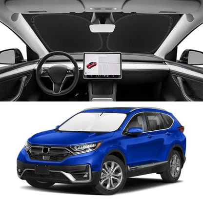 Custom Fit Windshield Sun Shade for Honda CRV 2012 (for 2012-2022 Honda CRV)