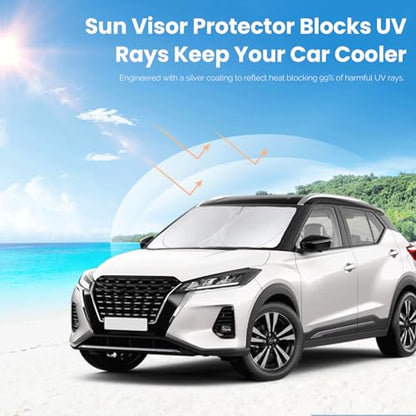 Windshield Sunshade for Nissan Kicks 2018 (Fit kicks 2018-2025)