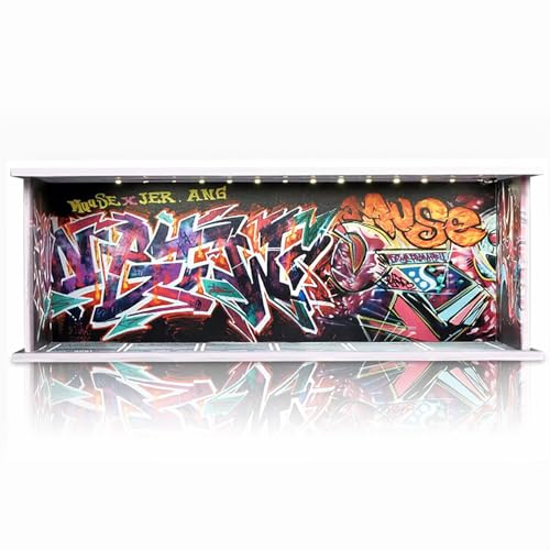 Display Case for Hot Wheels (Graffiti Wall)