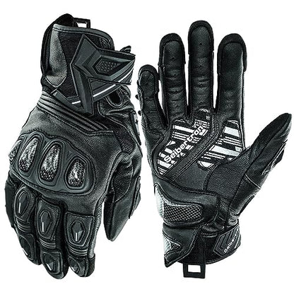 SPS 3 Motorcycle Gloves (Black SPS-3 / XL Youth)