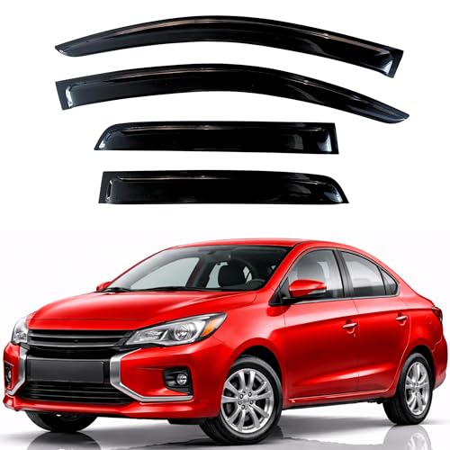 Rain Guards Fit for 2017 (2017-2024 Mirage G4 Sedan)