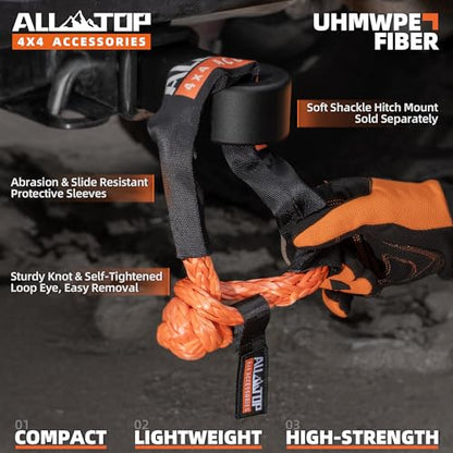 Synthetic Soft Shackle Rope 1 (1/2" x 22" Shackles)