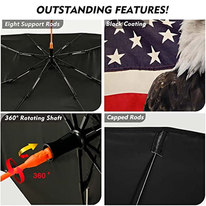 American Eagle Car Windshield Sun Shade (One Size / American Eagle)
