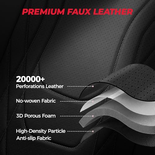 Seat Covers for 2023 (Black & Gray / CR-V 2023-2026 Full Set)