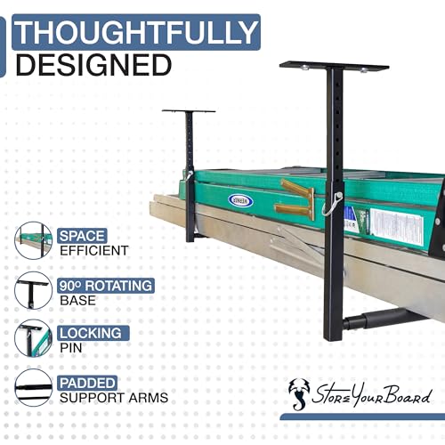 Adjustable Overhead Ladder Rack (Single)
