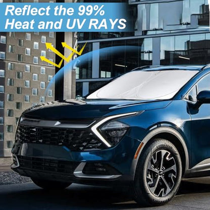 Windshield Sunshade for 2022 (Fit Sportage 2022-2025)