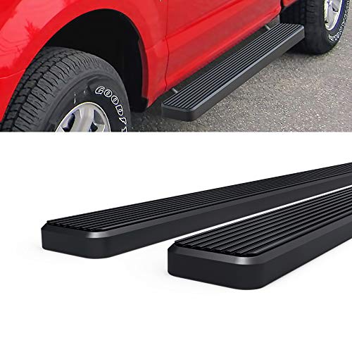 Running Boards 5 (Black / 5 Inches)