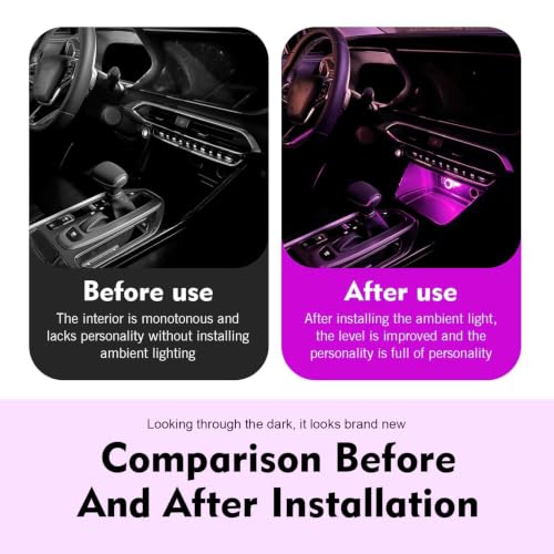1 PC Mini Crystal USB Car Ambient Lighting (Purple / 1 PC)