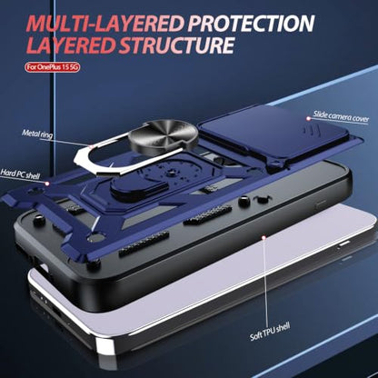 for OnePlus 15 5G Case (OnePlus 15 5G（6.78"） / Blue)