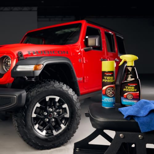 Tire Finish Tire Shine Spray (12 Ounce (Pack of 6))