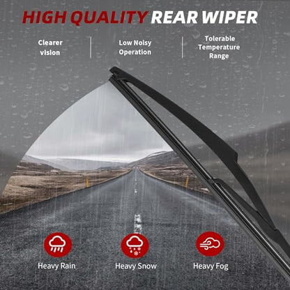 Windshield Wiper Blades Replacement for Toyota RAV4 2013 2014 2015 2016 2017 2018 All (26"+16"+10")