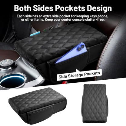 Center Console Cover for Ford Explorer 2011 (8)11-19|Explorer|Wavy,+Thick,+Pockets)