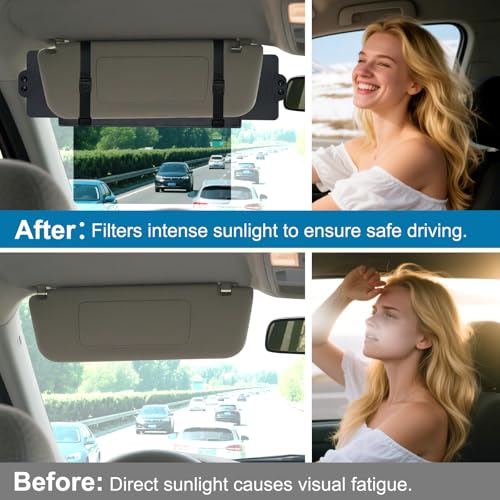 Sun Visor Extender for Car (1 Pack)