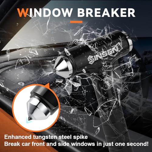 Automotive Escape Tool (Aluminum Black / 7in)