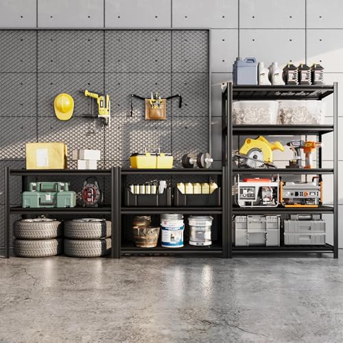 5 Tier Heavy Duty Garage Shelving (5T 35.43" W x 15.8" D x 72" H)