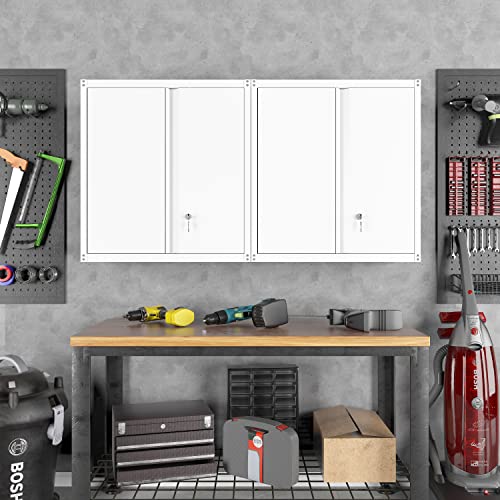 Metal Wall Cabinet (27.95"H Wall Cabinet / White)