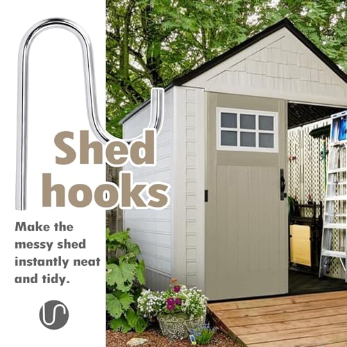 10 Pcs Shed Hooks Shed Accessories Hanging Heavy Duty Individual