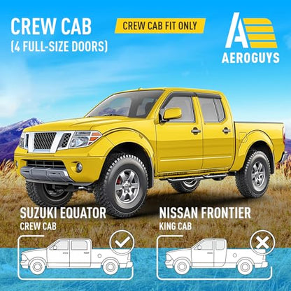 Extra Durable Window Deflectors Tape (For Nissan Frontier 05-21)