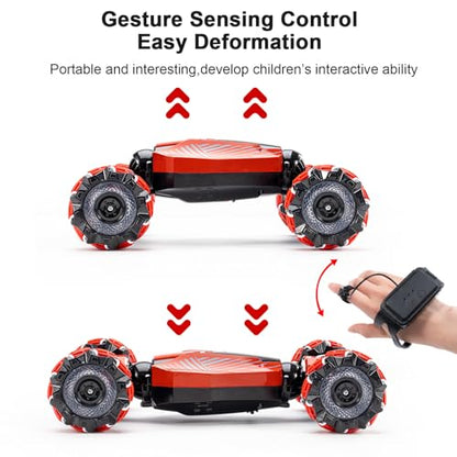 Gesture Sensing RC Stunt car (Deep Red)