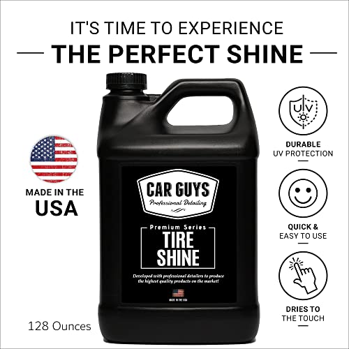 CAR GUYS Tire Shine Spray 1 Gallon Refill (1 Gallon Refill)
