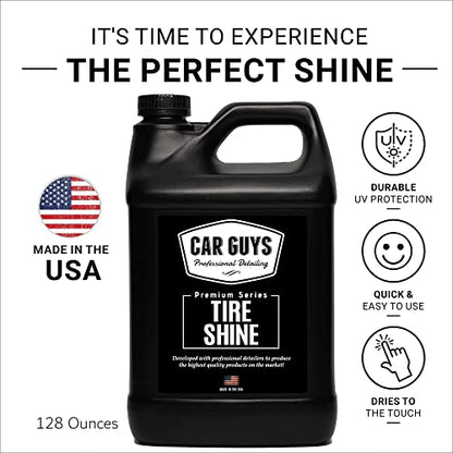 CAR GUYS Tire Shine Spray 1 Gallon Refill (1 Gallon Refill)