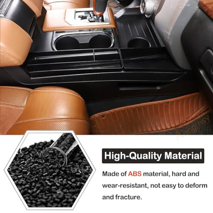 Center Console Side Gear Shift Storage Box Compatible with Toyota Tundra 2014 (Side Gear Shift Storage Box)
