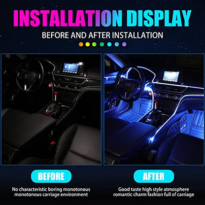 1 PC Car LED Strip Lights