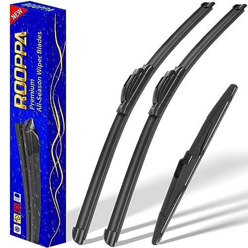 3 Wipers Fits KIA Sportage 2017 (26"/16"/11")